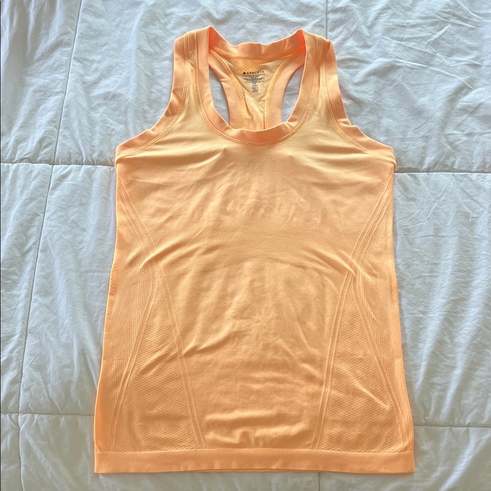 Athleta Women's Vibrant Orange Tank Top